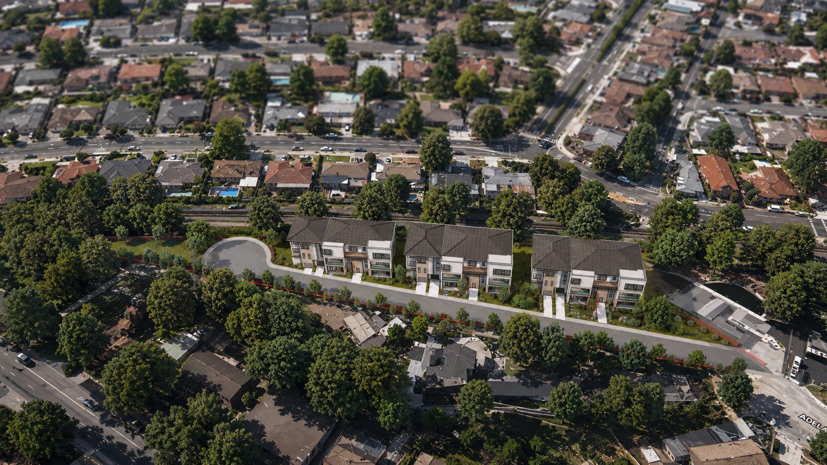 Townhome Subdivision